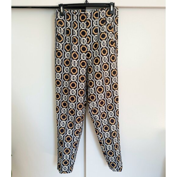 ⚡︎Zara High Waist Geometric Patterned Pants ⚡︎ - Picture 3 of 11